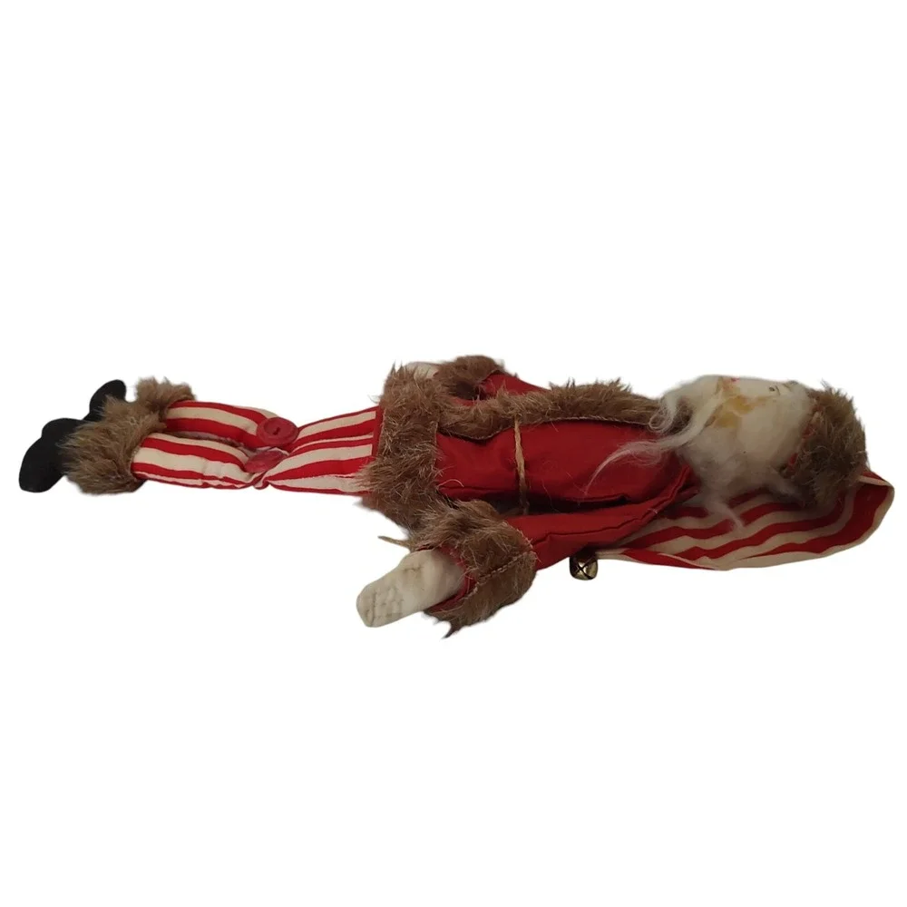Handmade‎ Santa Shelf Sitter Father Christmas Mantle Decoration Vintage 13 Inch